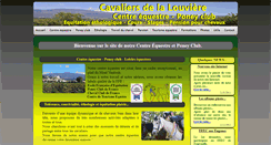 Desktop Screenshot of cavaliersdelalouviere.com